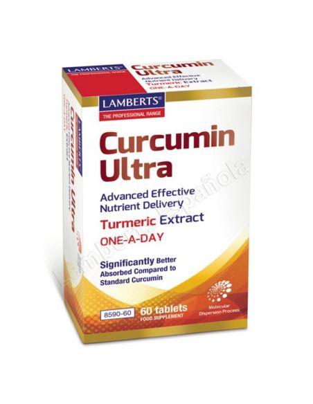 Curcumin Ultra Lamberts - 60 tabletas