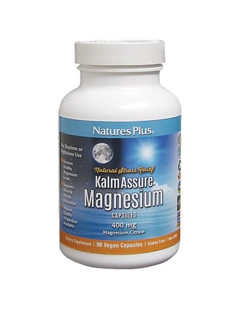 KalmAssure Magnesio Nature's Plus - 90 cápsulas