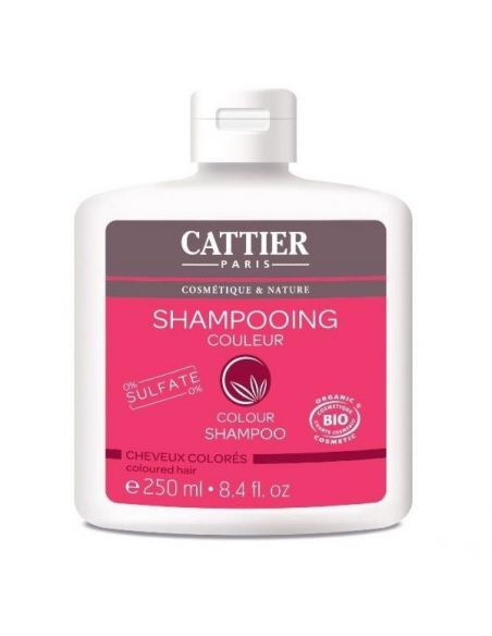 Champú Color Cabello Teñido Cattier - 250 ml.