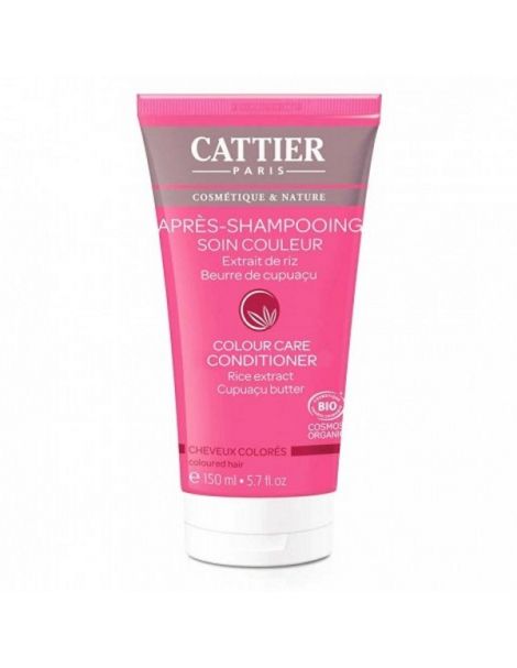 Acondicionador Cuidado del Color Cabello Teñido Cattier - 150 ml.