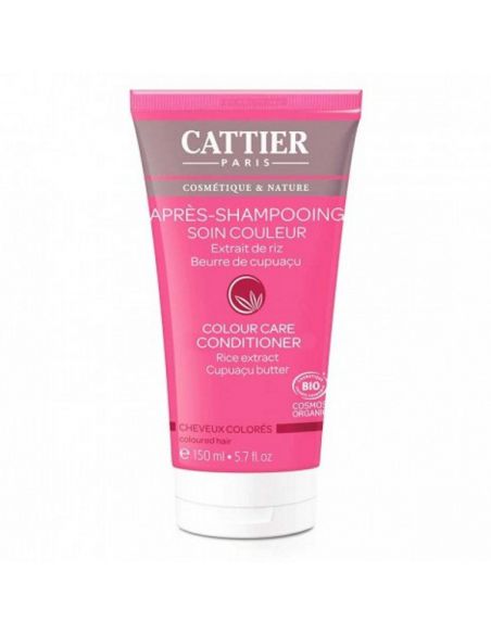 Acondicionador Cuidado del Color Cabello Teñido Cattier - 150 ml.