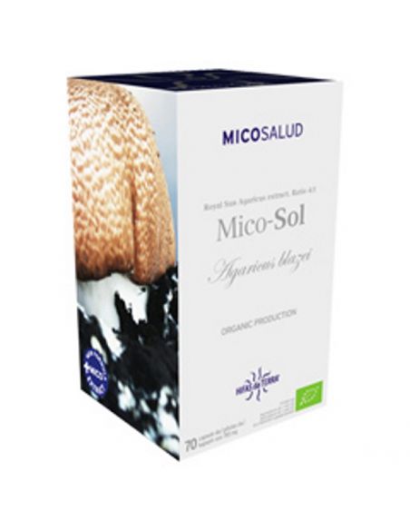 Mico-Sol (Champiñón del Sol HdT) Hifas da Terra - 70 cápsulas