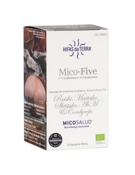 Mico-Five Hifas da Terra - 70 cápsulas