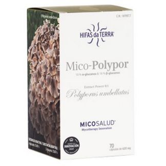 Mico-Polypor (Polyporus HdT) Hifas da Terra - 70 cápsulas