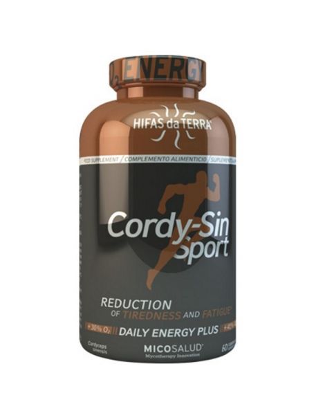 Cordy-Sin Sport Hifas da Terra - 60 cápsulas