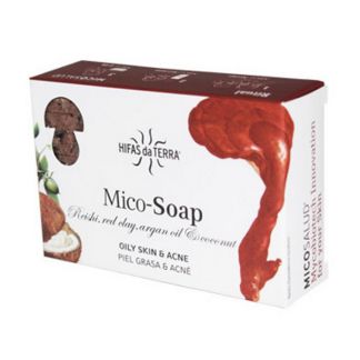 Jabón Mico-Soap Piel Grasa & Acné Hifas da Terra - 2 x 75 gramos