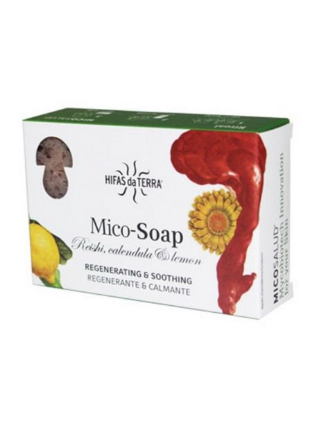 Jabón Mico-Soap Regenerante y Calmante Hifas da Terra - 2 x 75 gramos