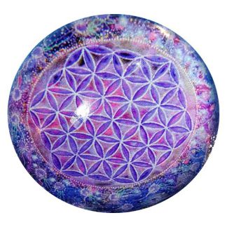 Armonizador de Cristal Flor de la Vida Chi