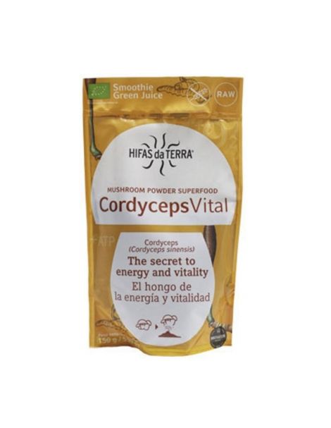 Superfood Cordyceps Vital Hifas da Terra - 100 gramos