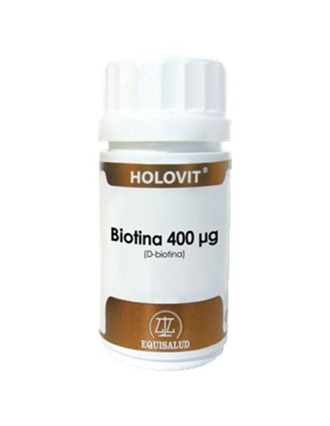 Holovit Biotina (D-Biotina) Equisalud - 50 cápsulas