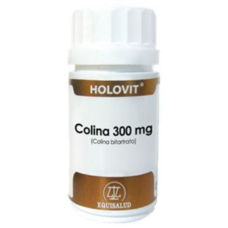 Holovit Colina (Colina L-bitartrato) Equisalud - 50 cápsulas