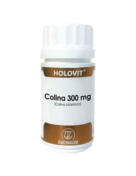 Holovit Colina (Colina L-bitartrato) Equisalud - 50 cápsulas