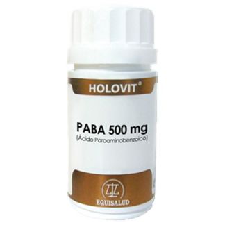 Holovit PABA (Ácido Paraaminobenzoico) Equisalud - 50 cápsulas