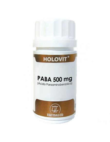 Holovit PABA (Ácido Paraaminobenzoico) Equisalud - 50 cápsulas