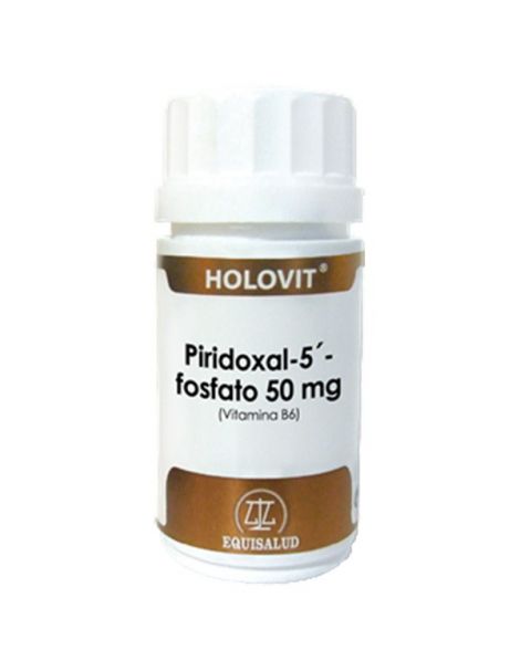 Holovit Piridoxal - 5'- Fosfato (Vitamina B6) Equisalud - 50 cápsulas