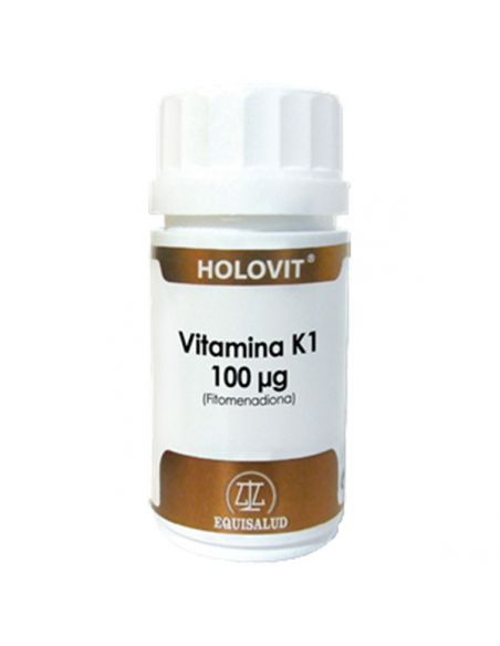 Holovit Vitamina K1 (Fitomenadiona) Equisalud - 50 cápsulas