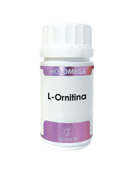 Holomega L-Ornitina Equisalud - 50 cápsulas