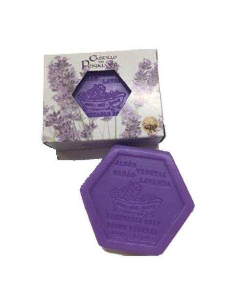 Jabón Hexagonal de Miel y Lavanda Castillo de Peñalver - 100 gramos