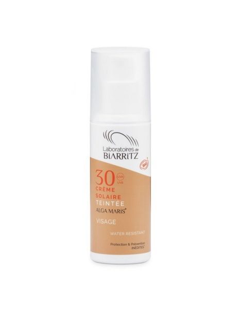 Crema Facial Color Light SPF 30 Alga Maris Biarritz - 50 ml.