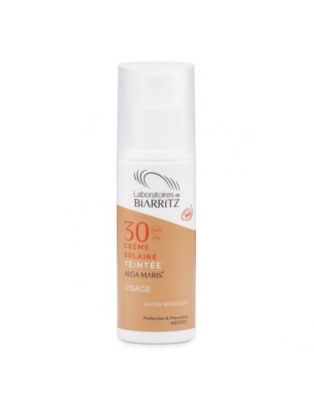 Crema Facial Color Light SPF 30 Alga Maris Biarritz - 50 ml.