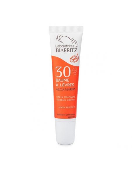 Bálsamo Labial Protector Solar SPF 30 Alga Maris Biarritz - 15 ml.