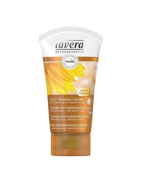 Crema Autobronceadora Facial Lavera - 50 ml.