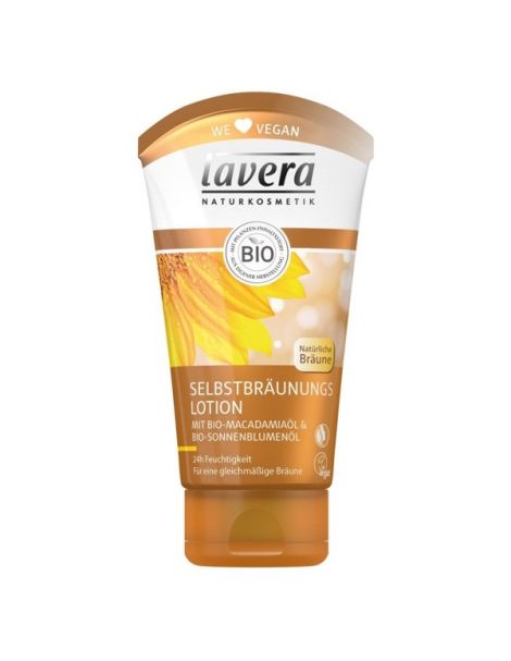 Loción Autobronceadora Corporal Lavera - 150 ml.