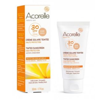 Crema Facial Color Doré SPF 30 Acorelle - 50 ml.