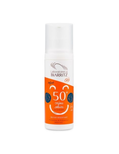 Crema Solar Niños SPF 50+ Alga Maris Biarritz - 100 ml.