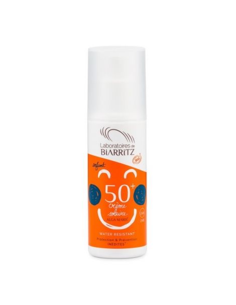 Crema Solar Niños SPF 50+ Alga Maris Biarritz - 100 ml.