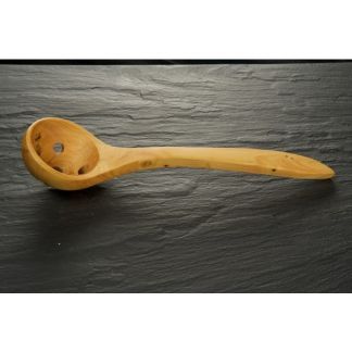 Cazo de Aceitunas de Madera de Boj - 21 cm.