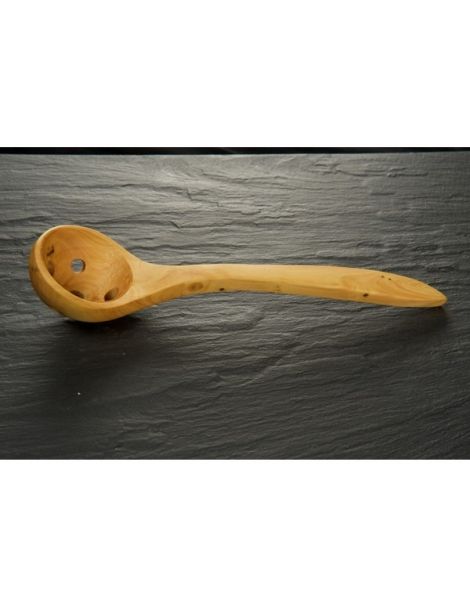 Cazo de Aceitunas de Madera de Boj - 21 cm.