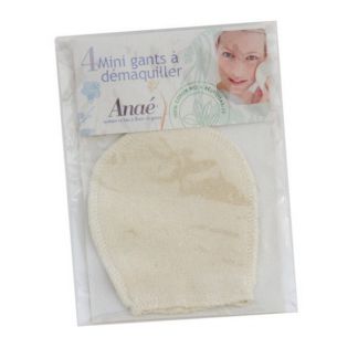 Mini Guantes Desmaquillantes Anaé Naturcosmetika - 4 unidades