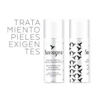 Crema Facial Pieles Exigentes Antiedad Savages - 50 ml.