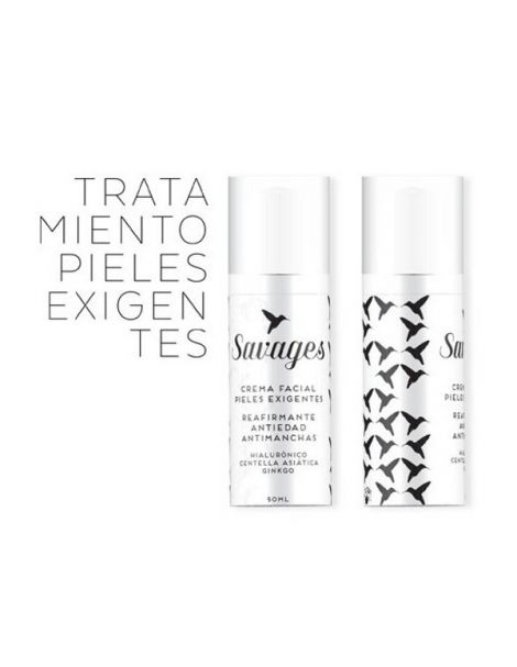 Crema Facial Pieles Exigentes Antiedad Savages - 50 ml.