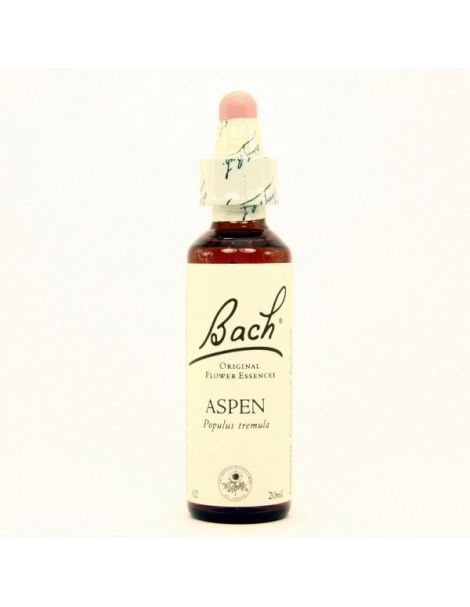 Aspen/Álamo Temblón Flores Dr. Bach - frasco de 20 ml.