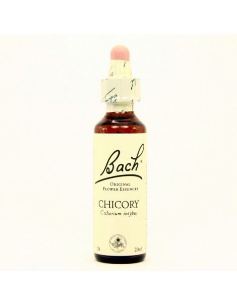 Chicory/Achicoria Flores Dr. Bach - frasco de 20 ml.