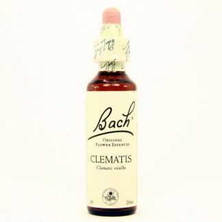 Clematis/Clemátide Flores Dr. Bach - frasco de 20 ml.