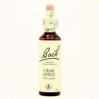 Crab Apple/Manzano Silvestre Flores Dr. Bach - frasco de 20 ml.