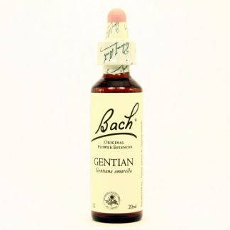 Gentian/Genciana Flores Dr. Bach - frasco de 20 ml.