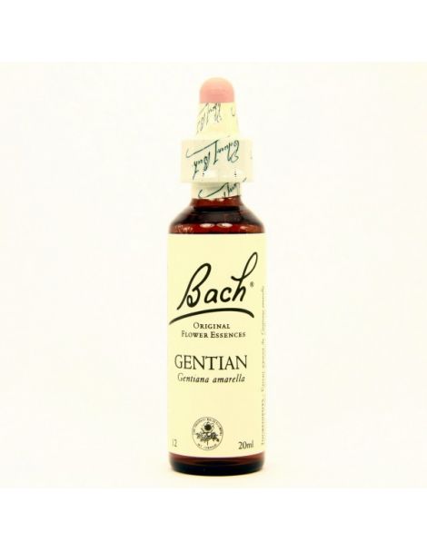 Gentian/Genciana Flores Dr. Bach - frasco de 20 ml.