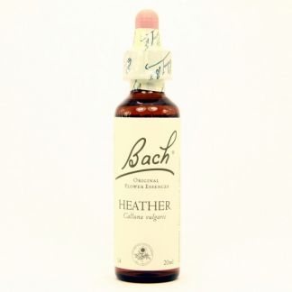 Heather/Brezo Flores Dr. Bach - frasco de 20 ml.