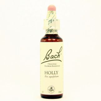 Holly/Acebo Flores Dr. Bach - frasco de 20 ml.