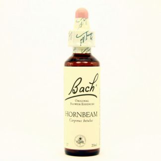 Hornbeam/Hojarazo Flores Dr. Bach - frasco de 20 ml.