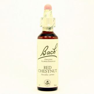 Red Chestnut/Castaño Rojo Flores Dr. Bach - frasco de 20 ml.