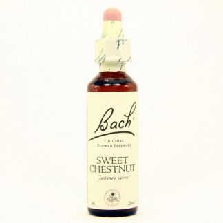 Sweet Chestnut/Castaño Dulce Flores Dr. Bach - frasco de 20 ml.