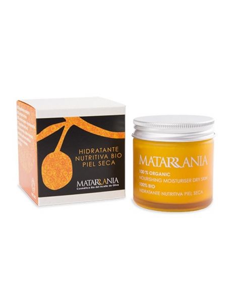 Hidratante Nutritiva Piel Seca Bio Matarrania - 30 ml.