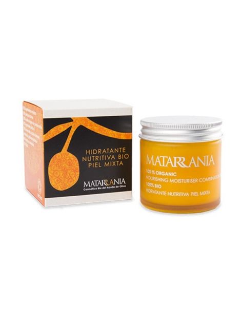 Hidratante Nutritiva Piel Mixta Bio Matarrania - 30 ml.