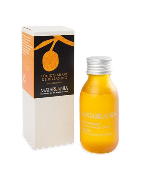 Tónico Facial Suave de Rosas Bio Matarrania - 100 ml.