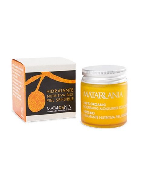 Hidratante Nutritiva Piel Sensible Bio Matarrania - 30 ml.